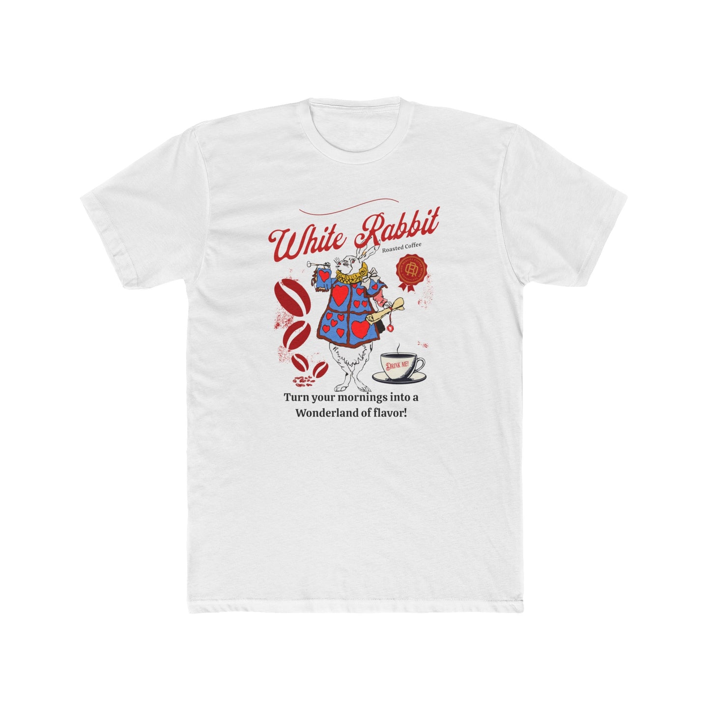 White Rabbit Roasted Coffee T-shirt (Adult)