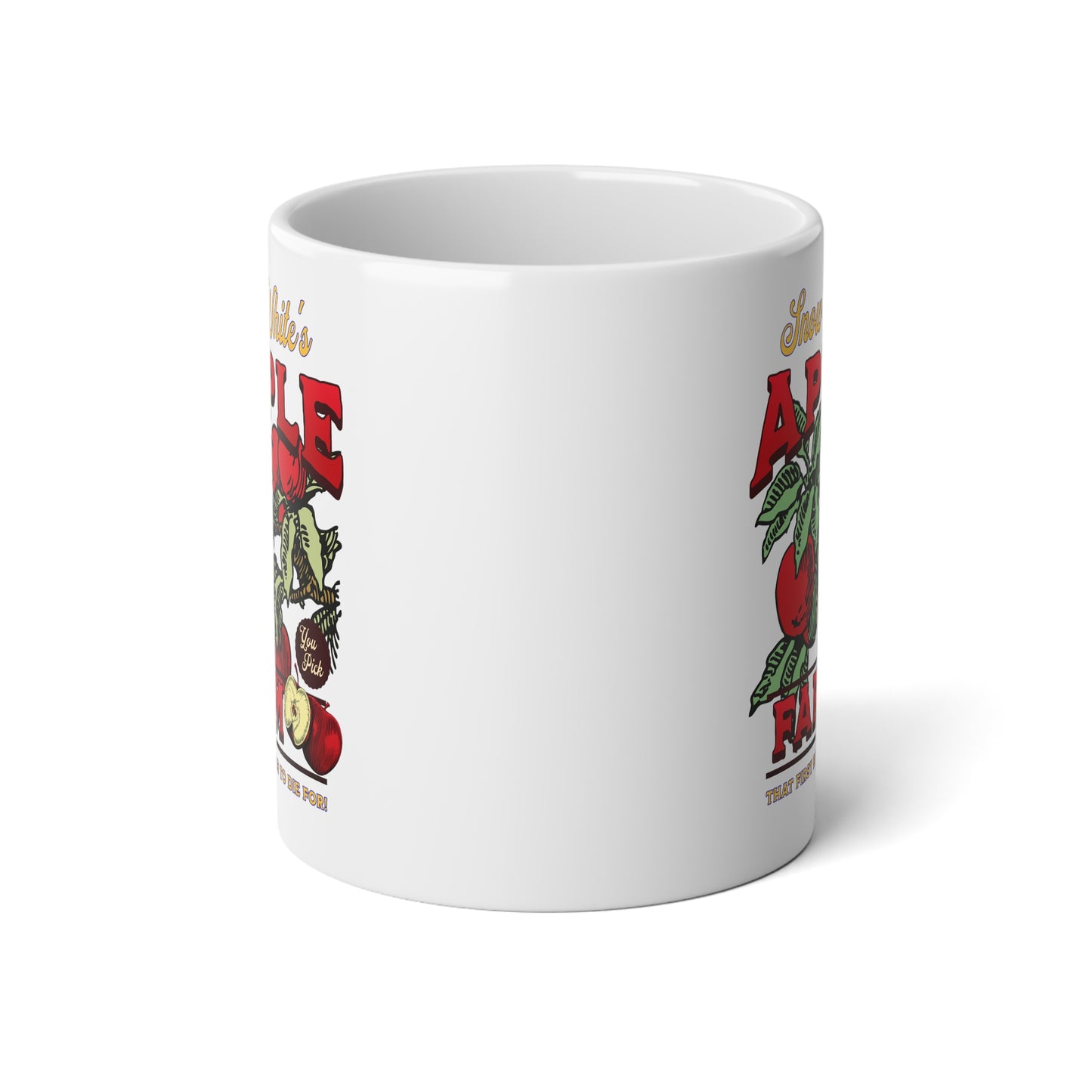 Snow White's Apple Farm Jumbo Mug