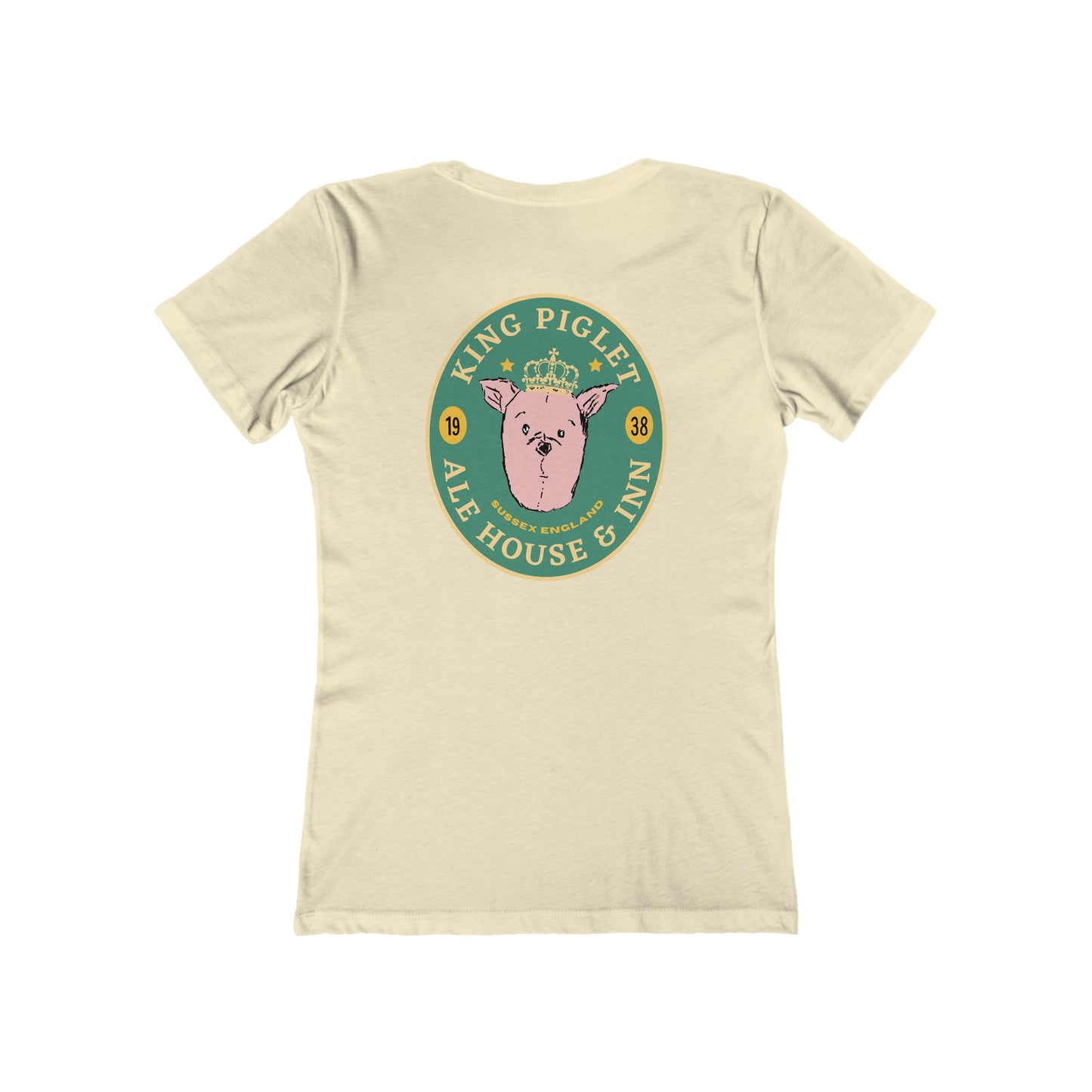 King Piglet Ale House & Inn Women's Boyfriend Tee