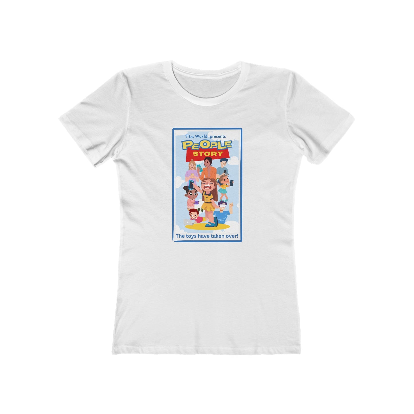 People Story Women's Boyfriend Tee