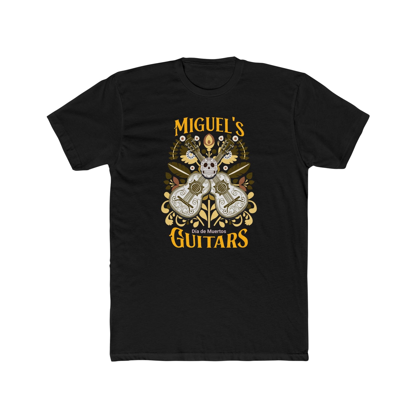 Miguel's Day of The Dead Guitars Adult Tee