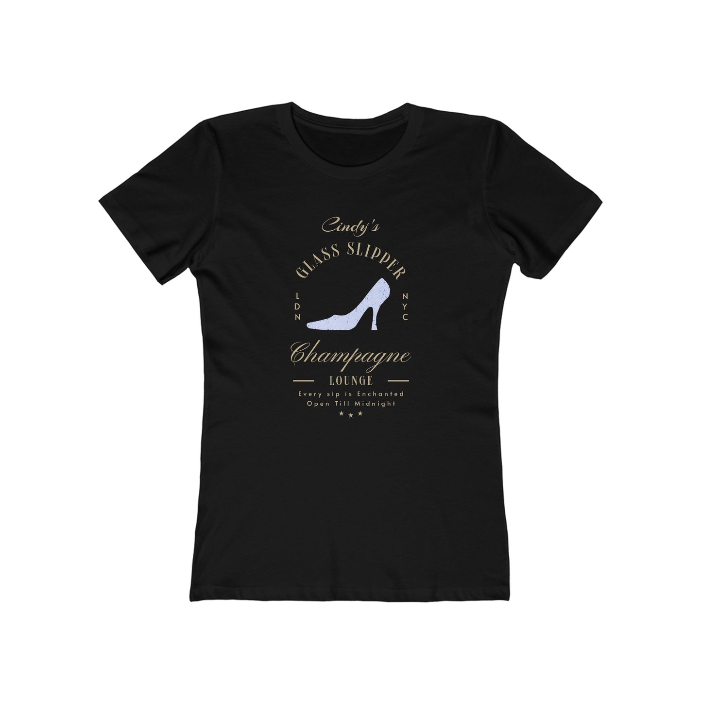 Cindy's Champagne Lounge Women's Boyfriend T-shirt