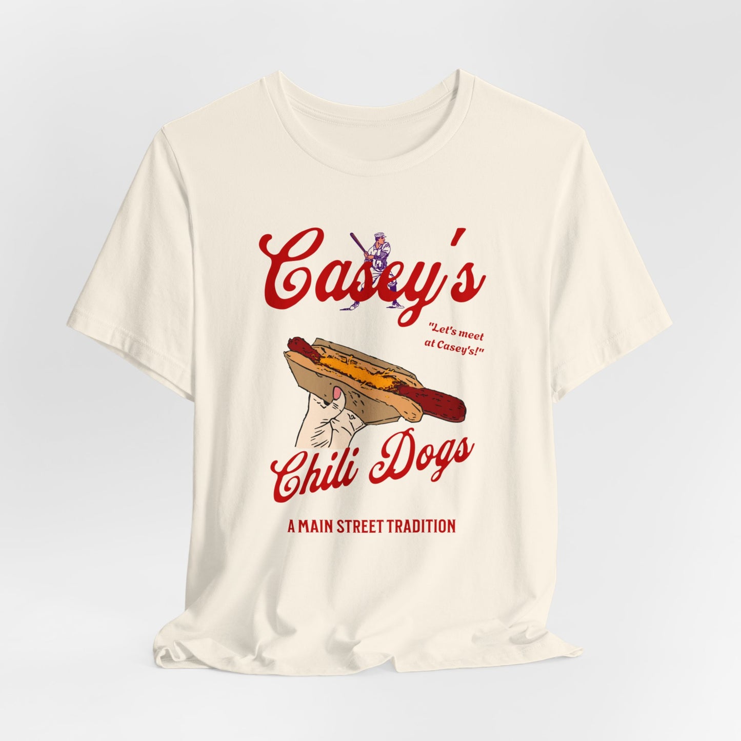 Casey's Chili Dog's Adult T-Shirt