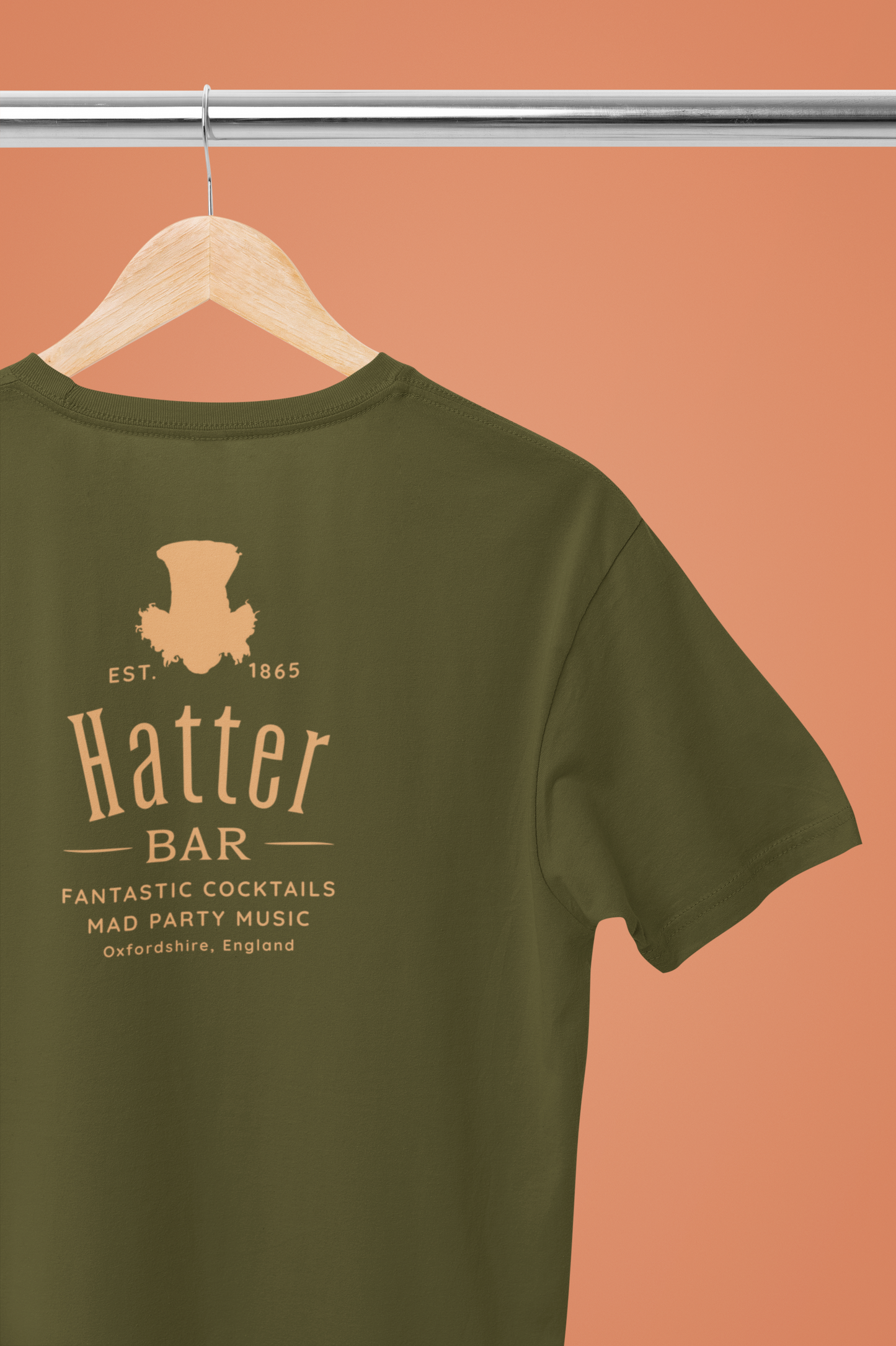 Hatter Bar Mad Party Adult T-shirt