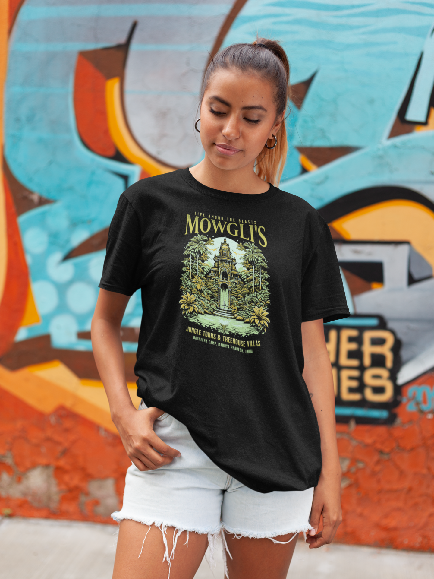 Mowgli's Jungle Tour Adult T-shirt