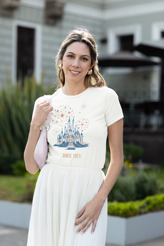 Castle Fireworks Since 1971 Retro Women's Tee