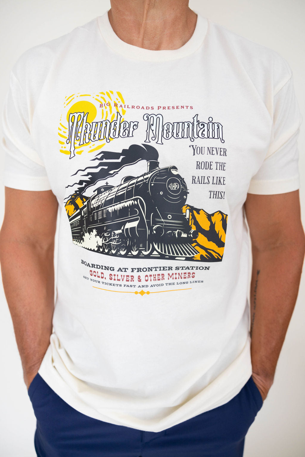 Thunder Mountain Adult T-Shirt