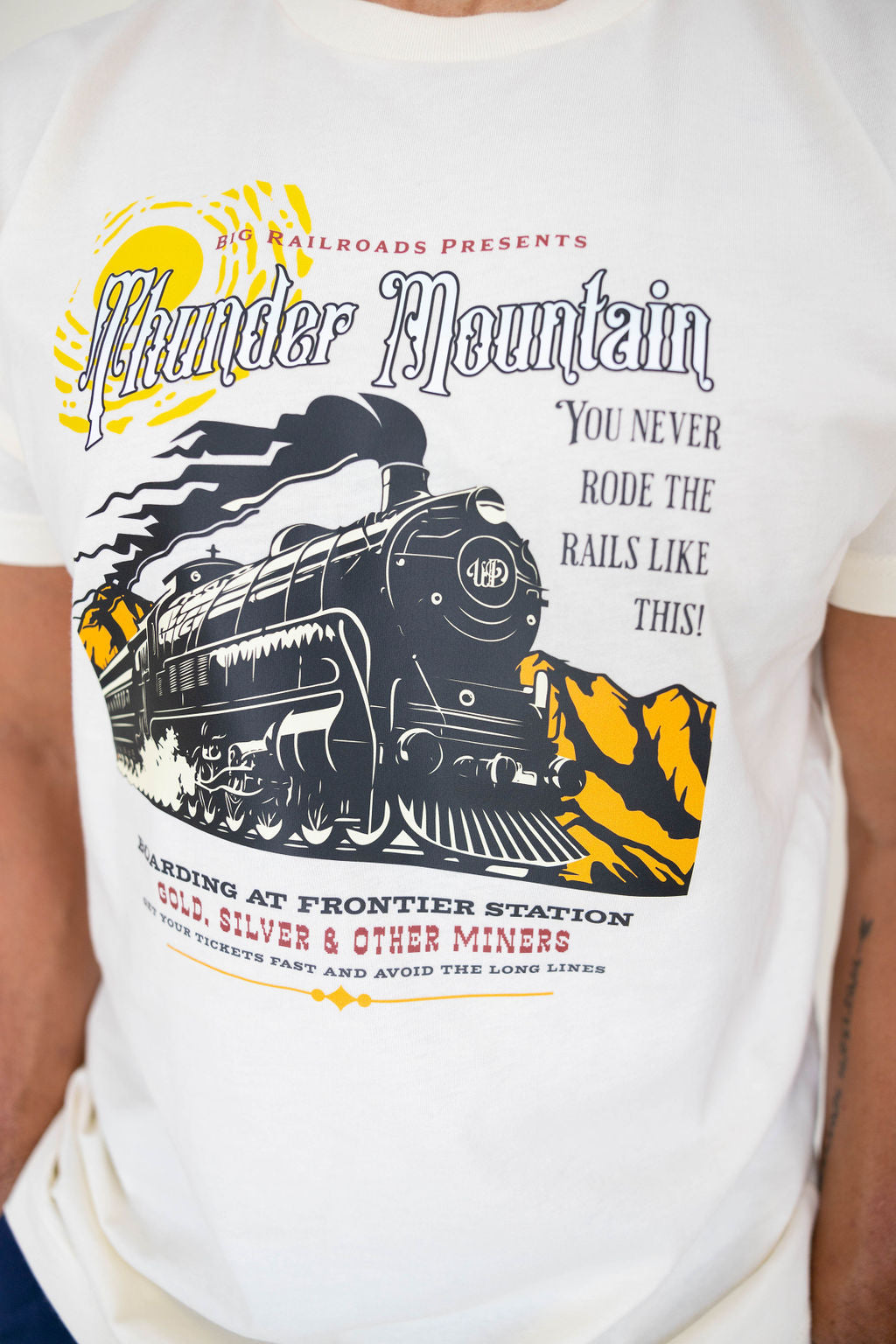 Thunder Mountain Adult T-Shirt