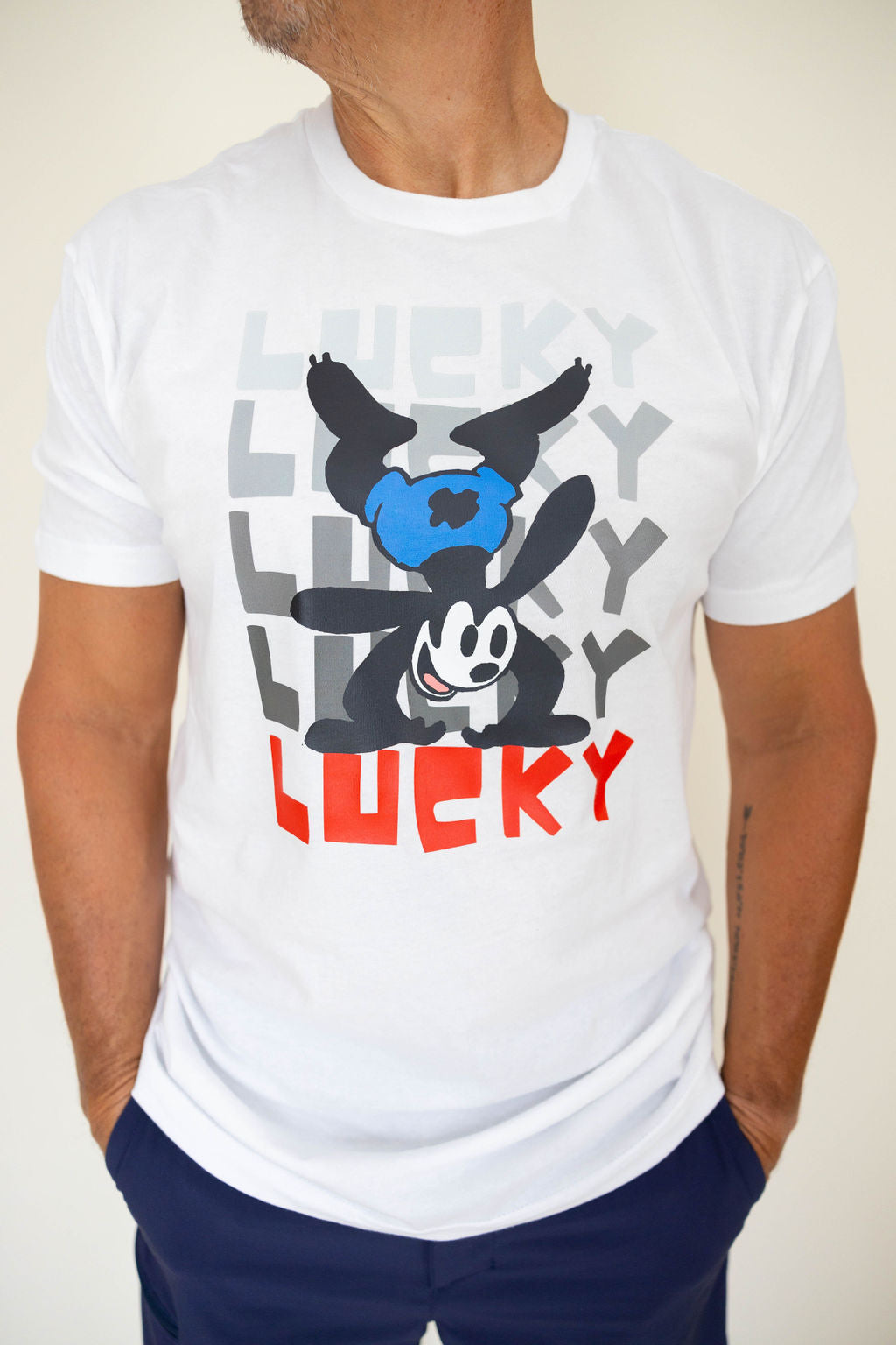 Lucky Oswald Adult Tee