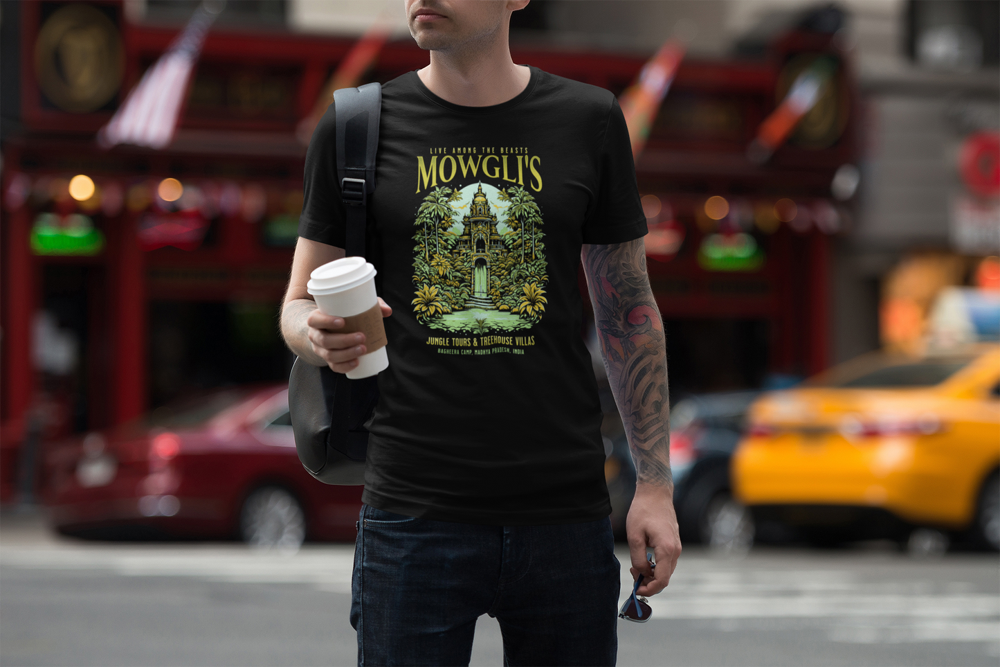 Mowgli's Jungle Tour Adult T-shirt